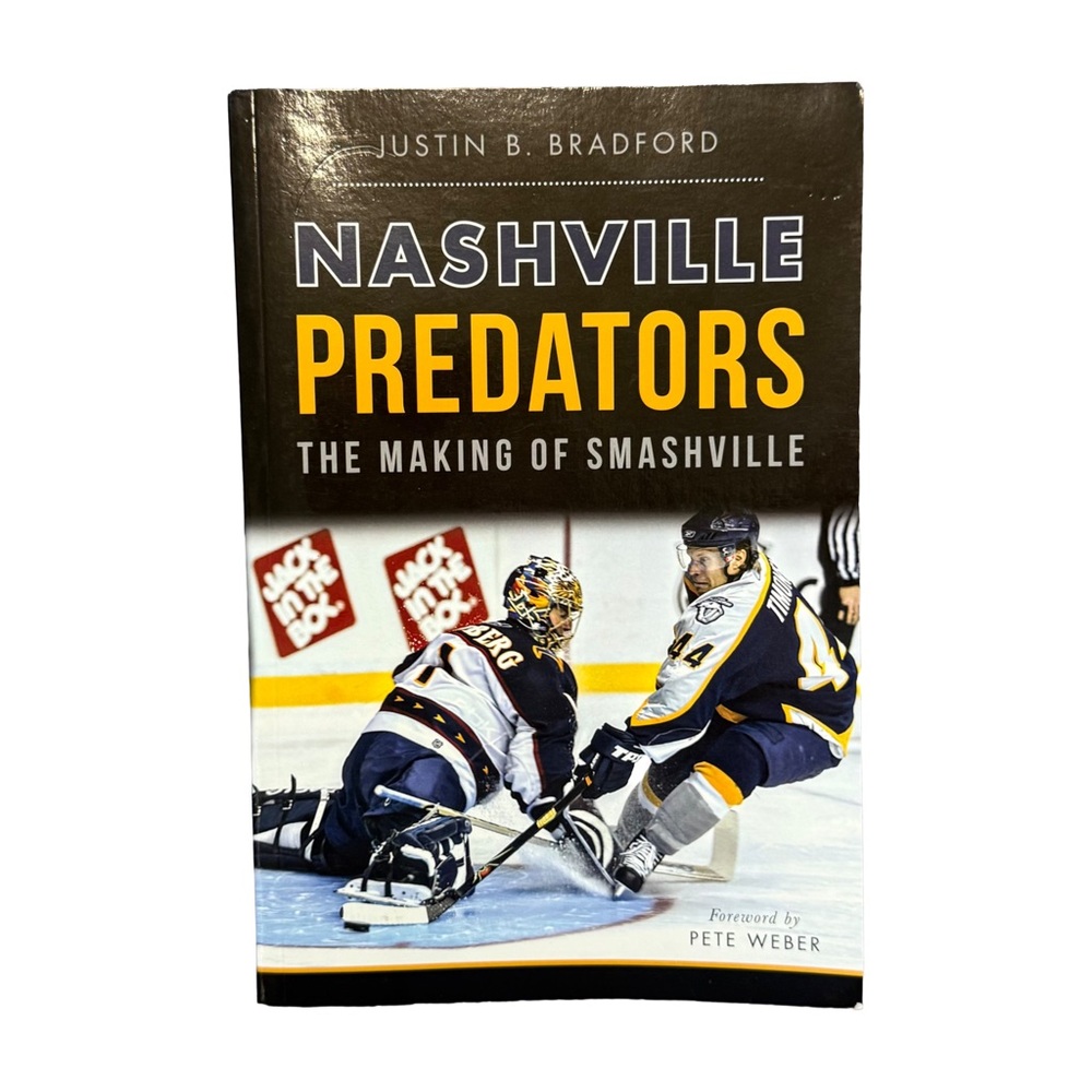 NASHVILLE PREDATORS: THE MAKING OF SMASHVILLE RARE PAPERBACK BOOK